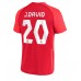 Canada Jonathan David #20 Voetbalkleding Thuisshirt WK 2022 Korte Mouwen